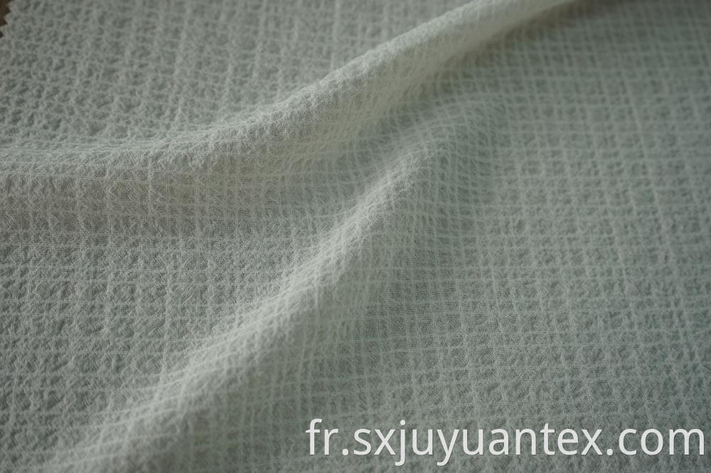 Polyester Spandex Chiffon Check Dyed Fabric